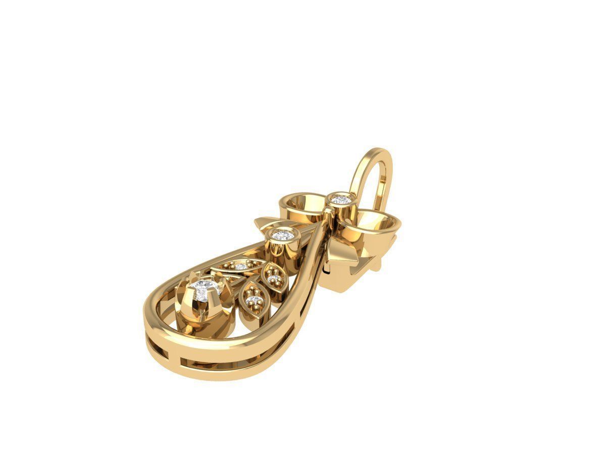 Antiq Earing 3D print model_3