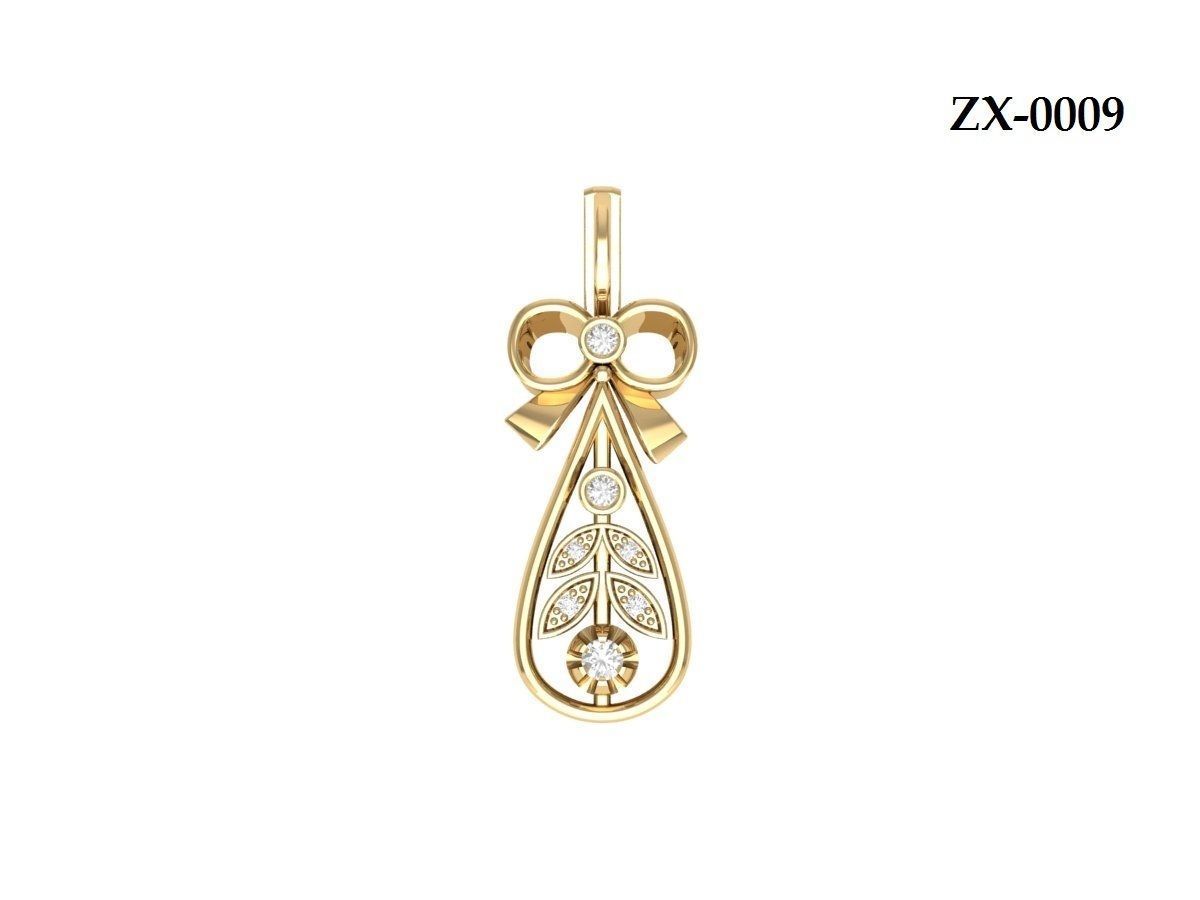 Antiq Earing 3D print model_13