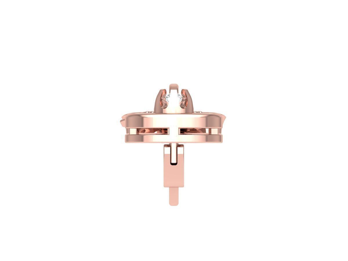 Antiq Earing 3D print model_9