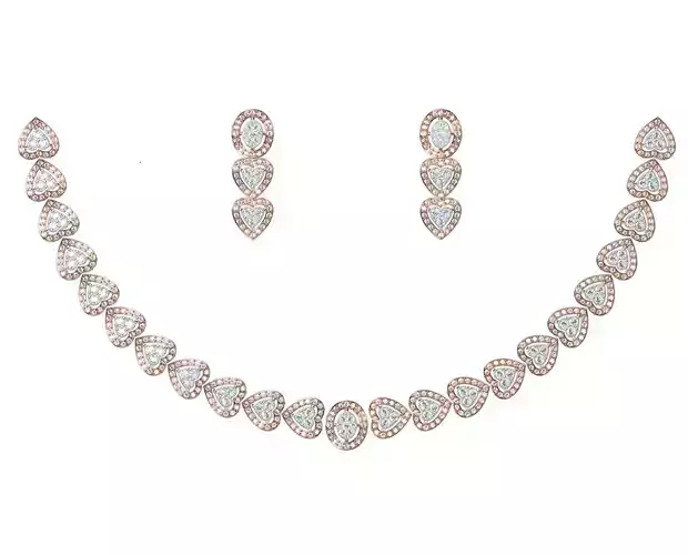 Women Necklace Earring Set STL JCD Details
