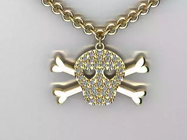 skull pendant