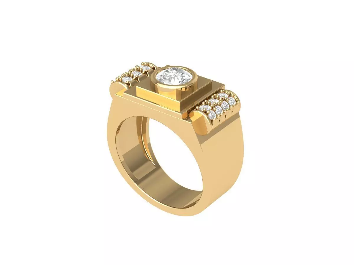 Wedding Ring 3D print model