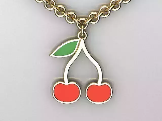 cherry pendant