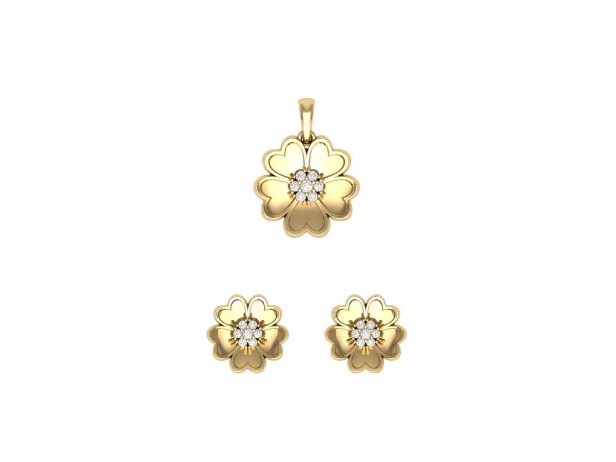 Pendant-Set Free 3D print model
