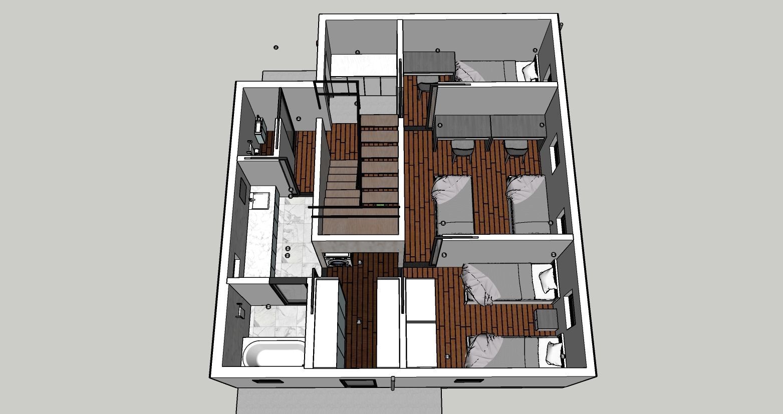 Japanese Home 3D model_4
