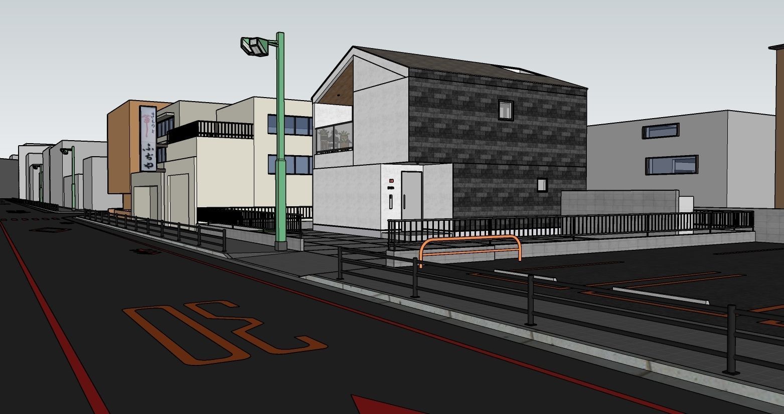 Japanese Home 3D model_2