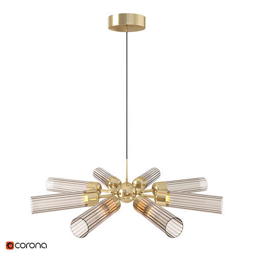 Chandelier Verona Low-poly 3D model