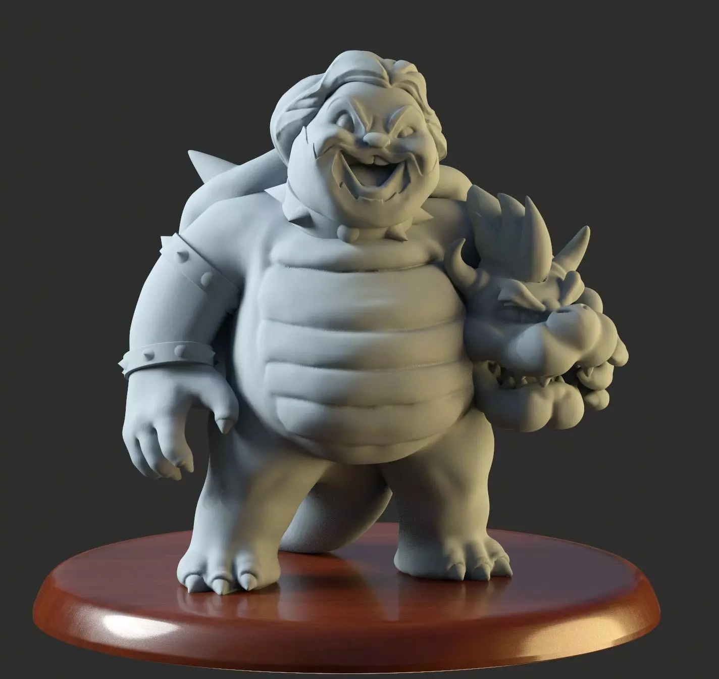 Jack Black BOWSER 3D print model_0