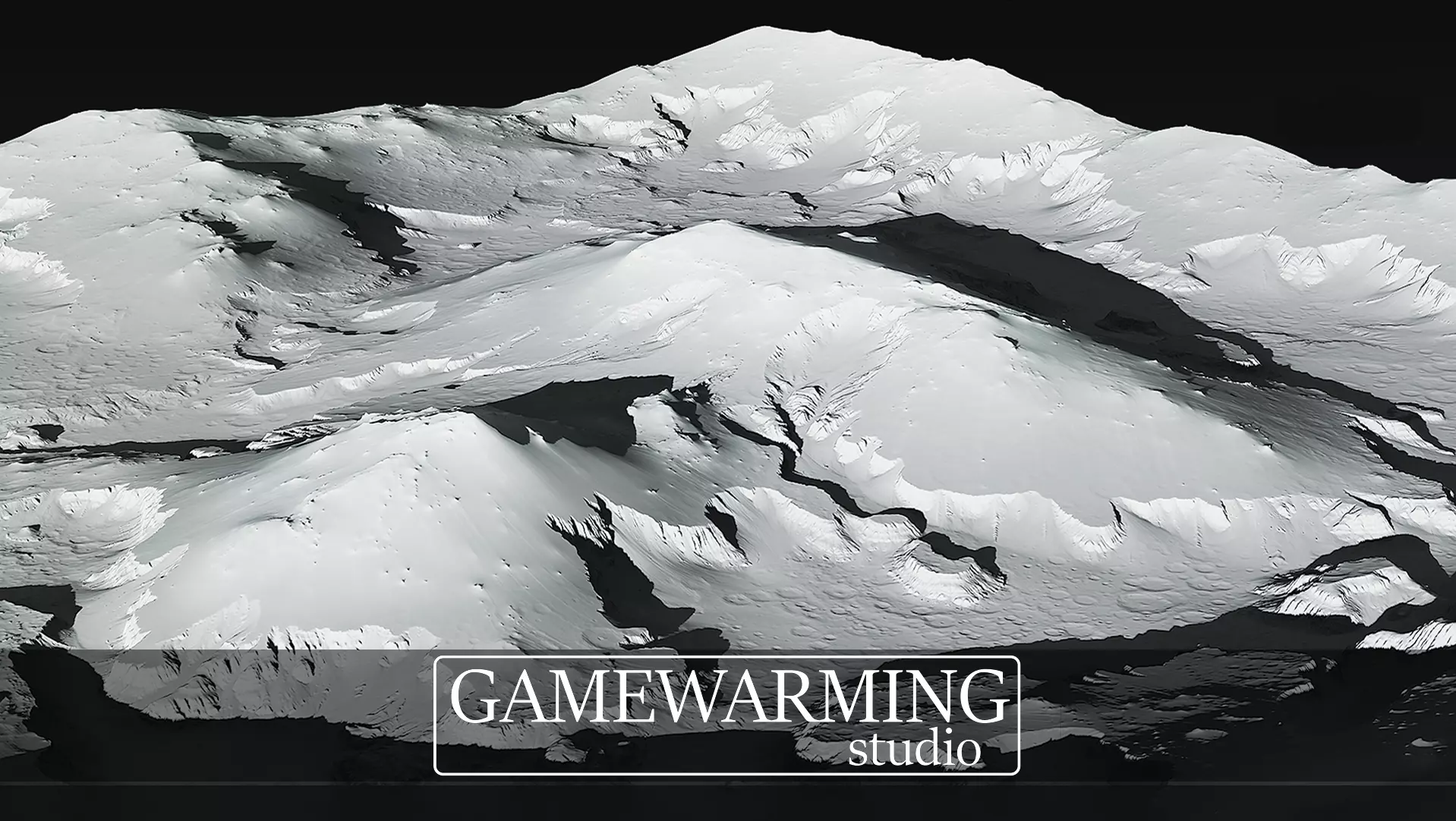 Moon Landscape Pack - World Machine Low-poly 3D model_0