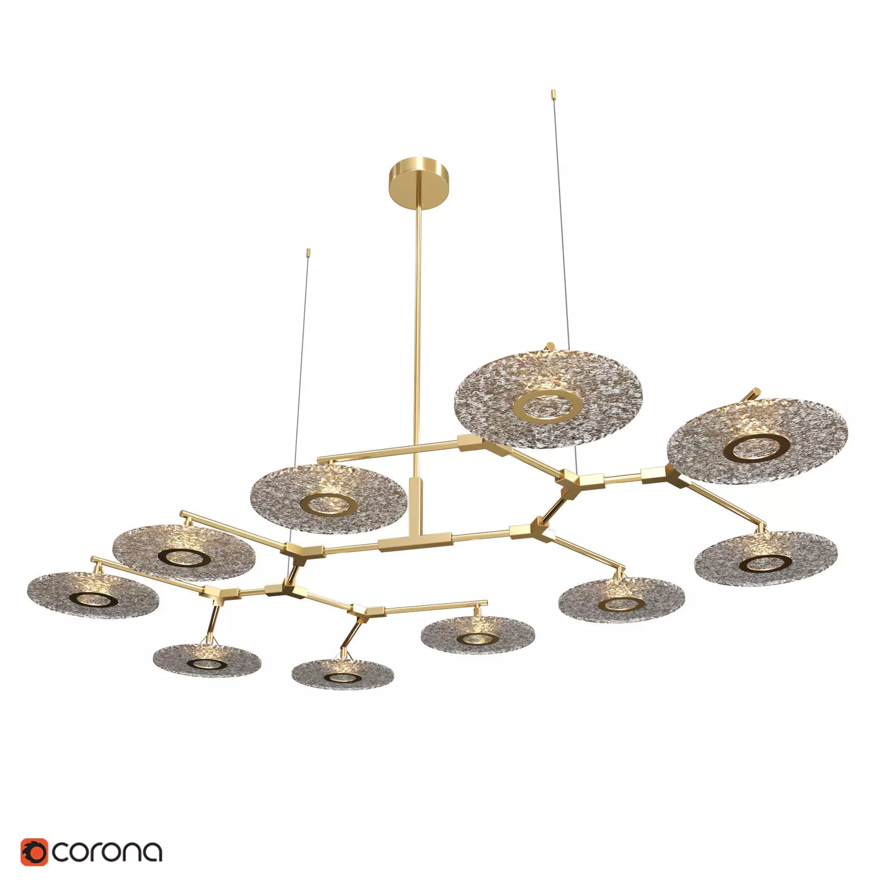 RAITA 10 lamps Low-poly 3D model_0