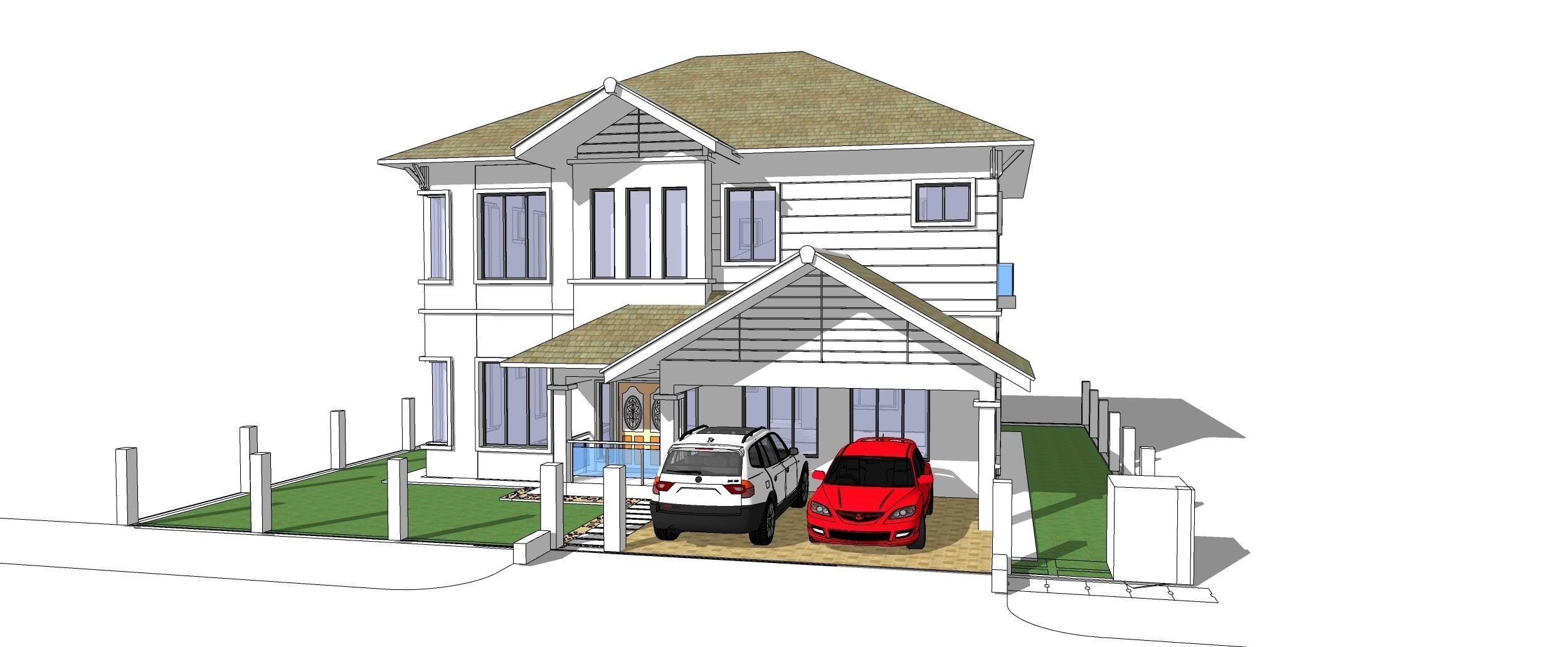 Banglow12 3D model_1