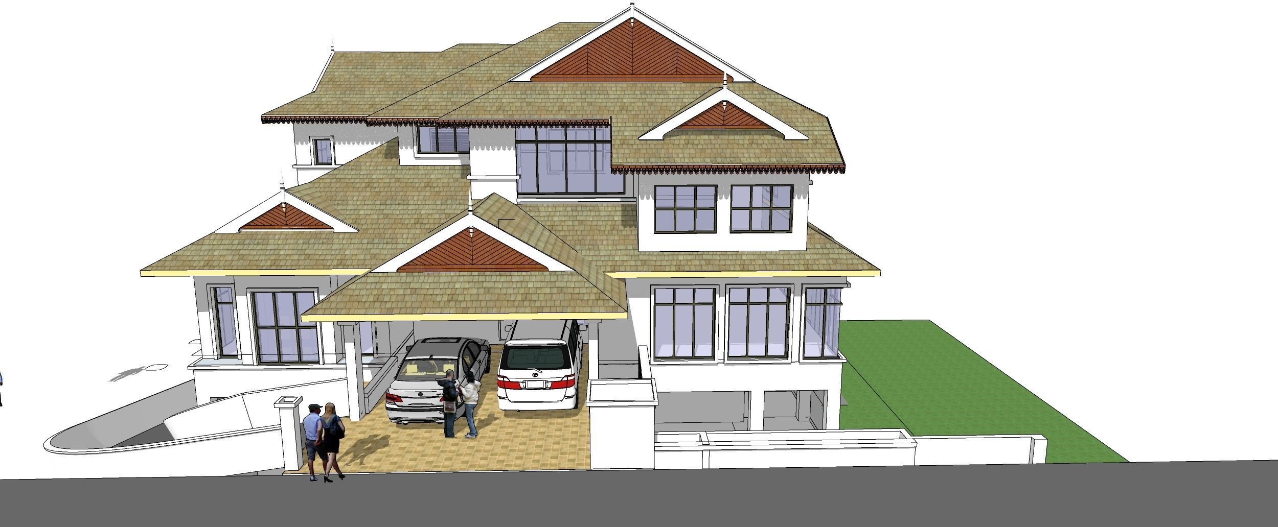 Banglow13 3D model_1