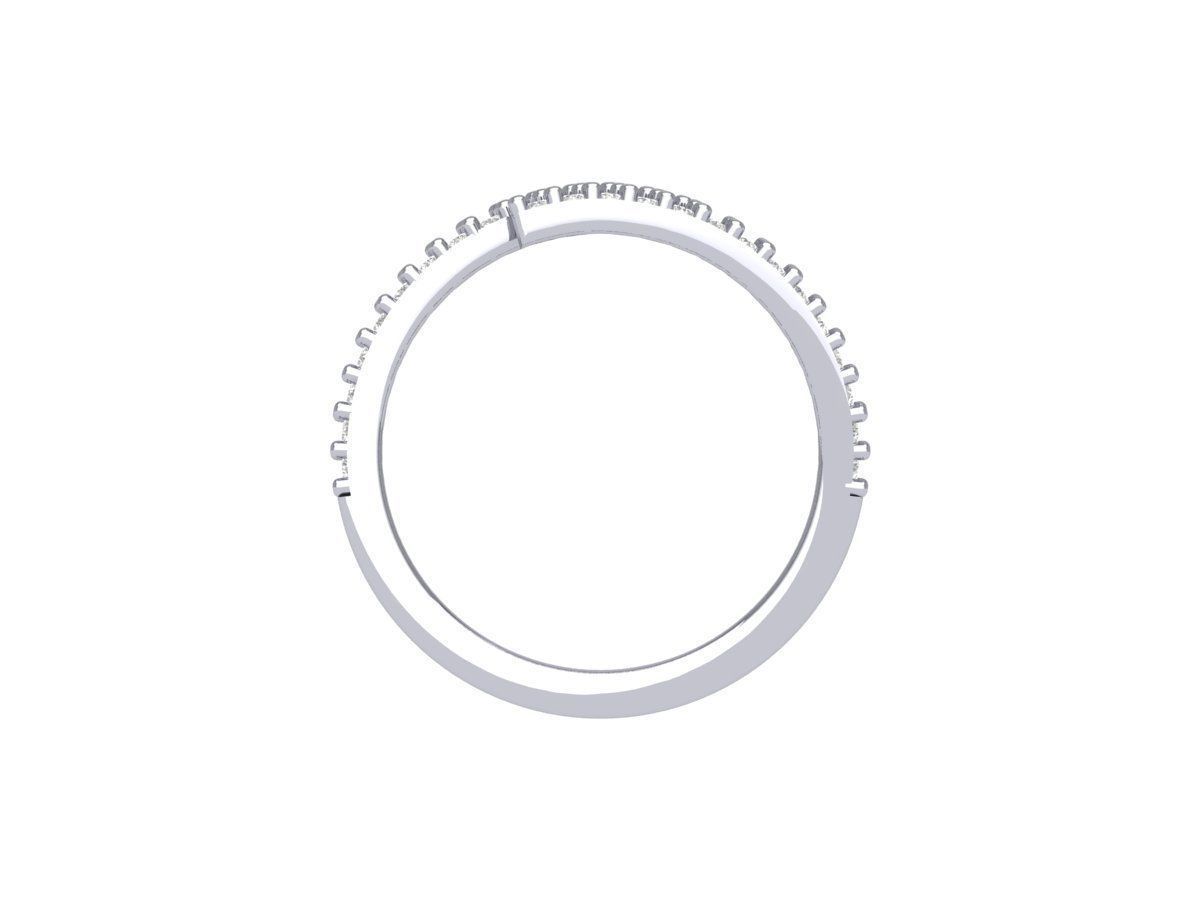 Wedding Ring 3D print model_7