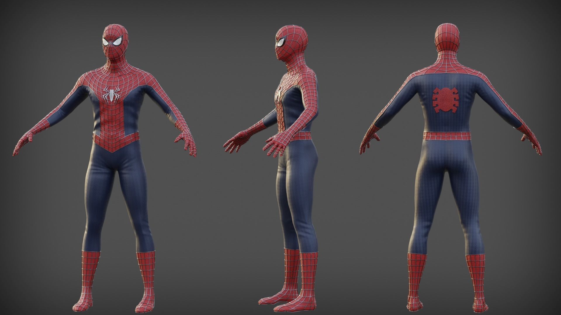 Spider-Man 3D Model 3D model_3