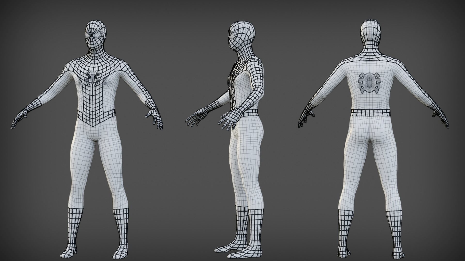 Spider-Man 3D Model 3D model_5