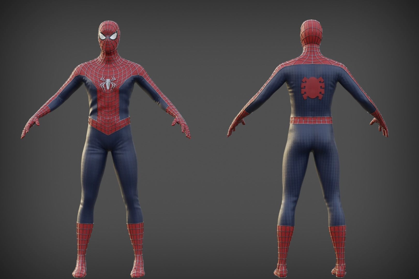 Spider-Man 3D Model 3D model_2