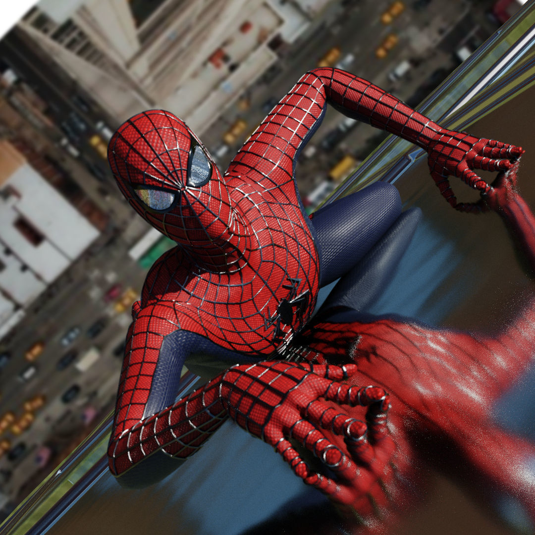 Spider-Man 3D Model 3D model_8