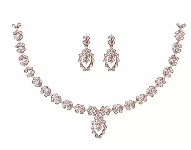 Women Necklace Earring Set STL JCD Details