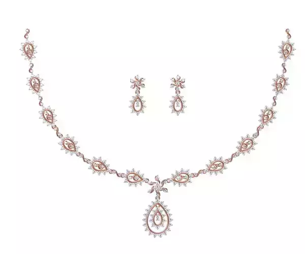 Women Necklace Earring Set STL JCD Details