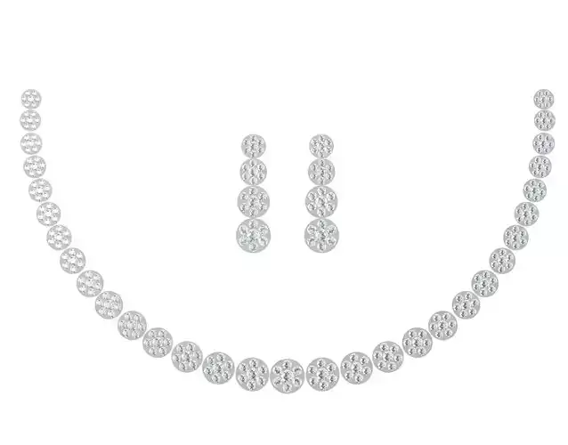 Women Necklace Earring Set STL JCD Details