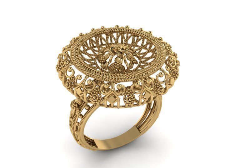 Rings 3D print model_2