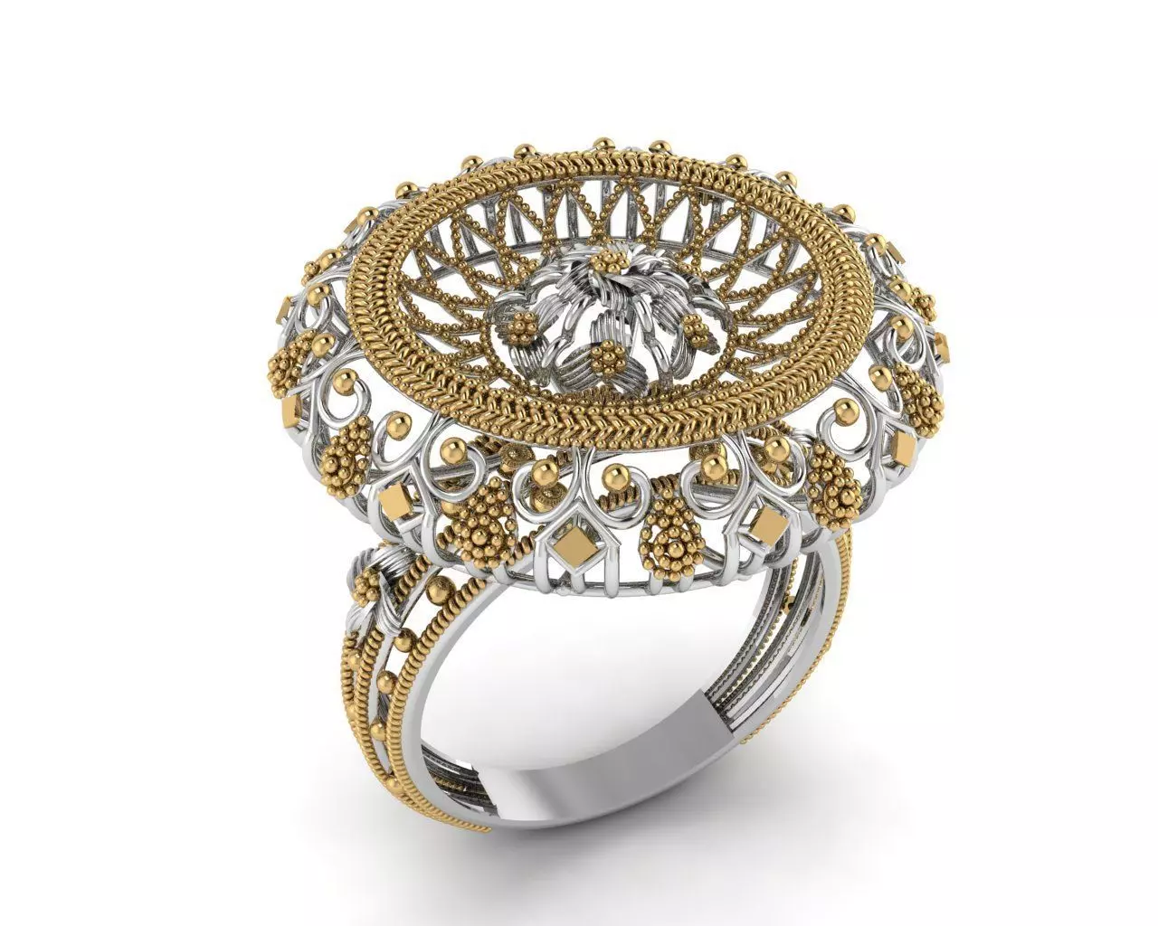 Rings 3D print model_0