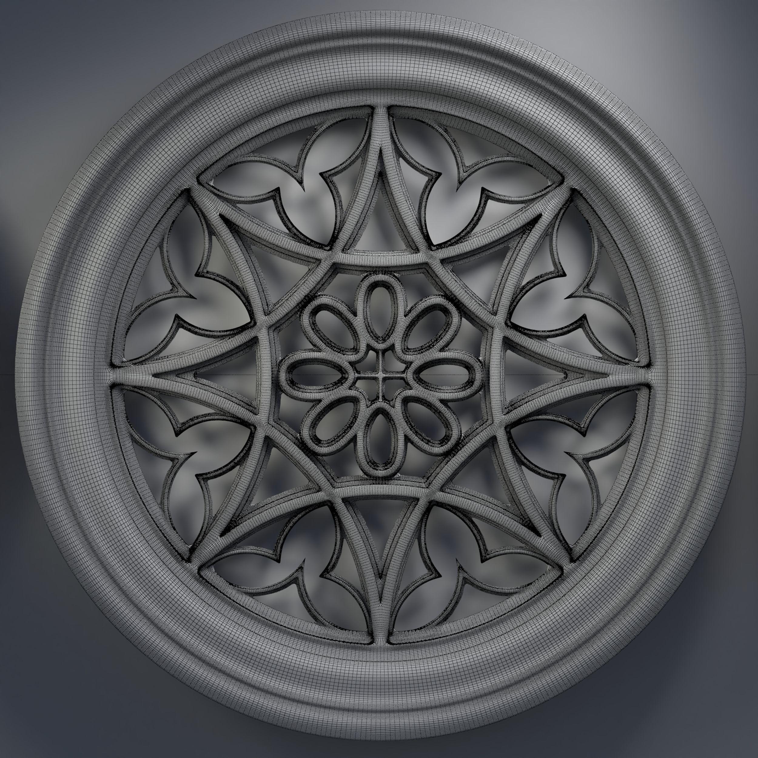 12 Medieval windows pack 01 3D model_31