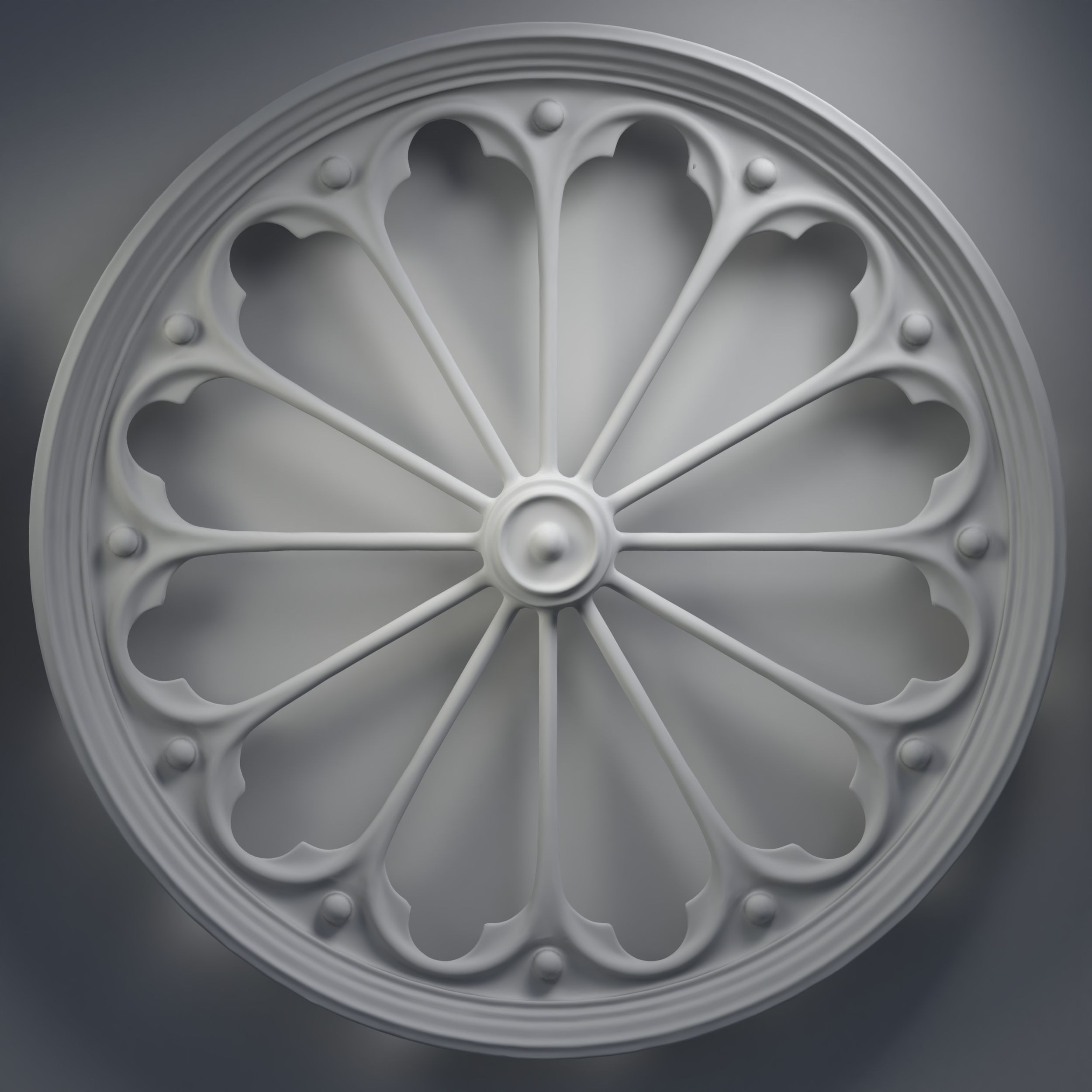 12 Medieval windows pack 01 3D model_18