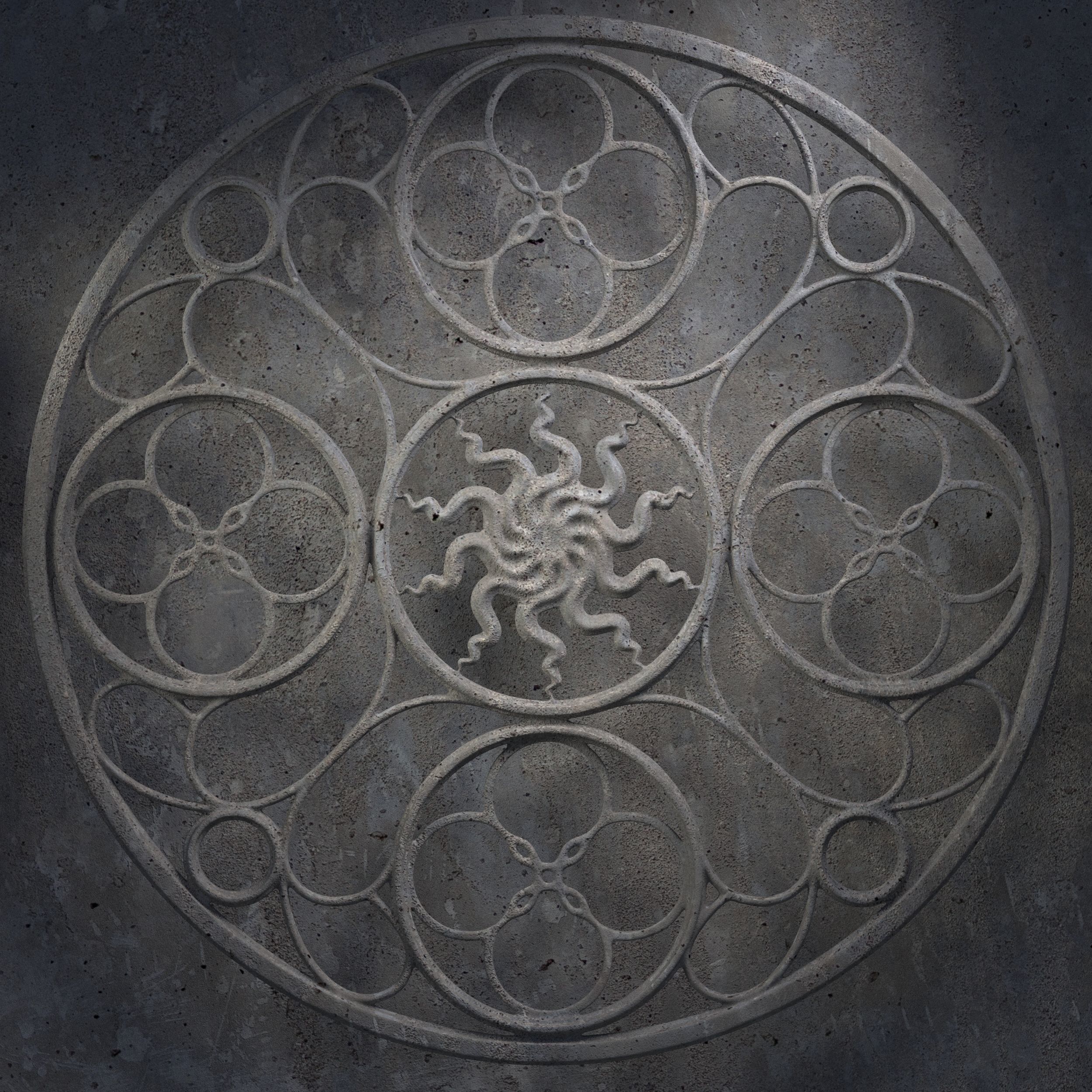 12 Medieval windows pack 01 3D model_23