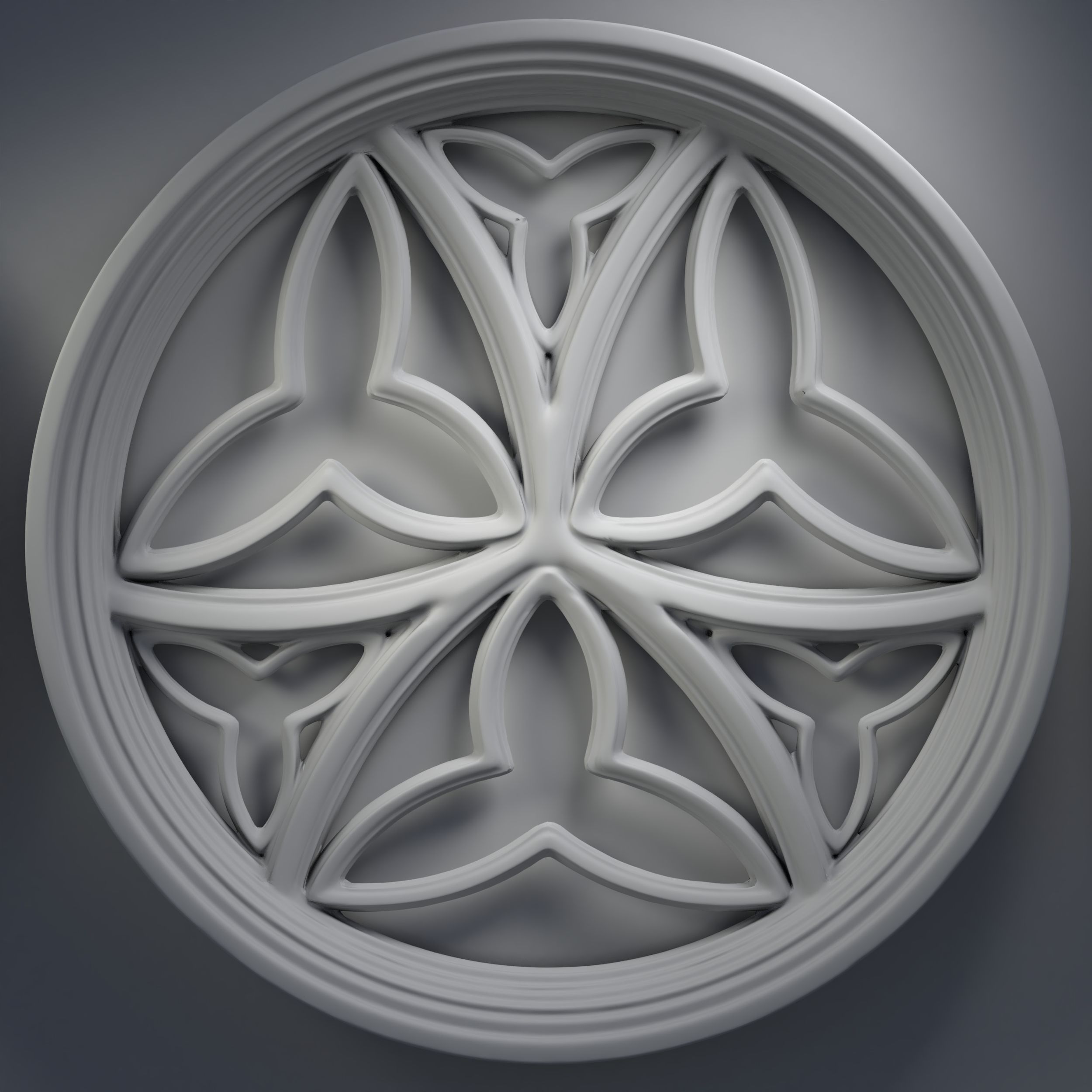 12 Medieval windows pack 01 3D model_27