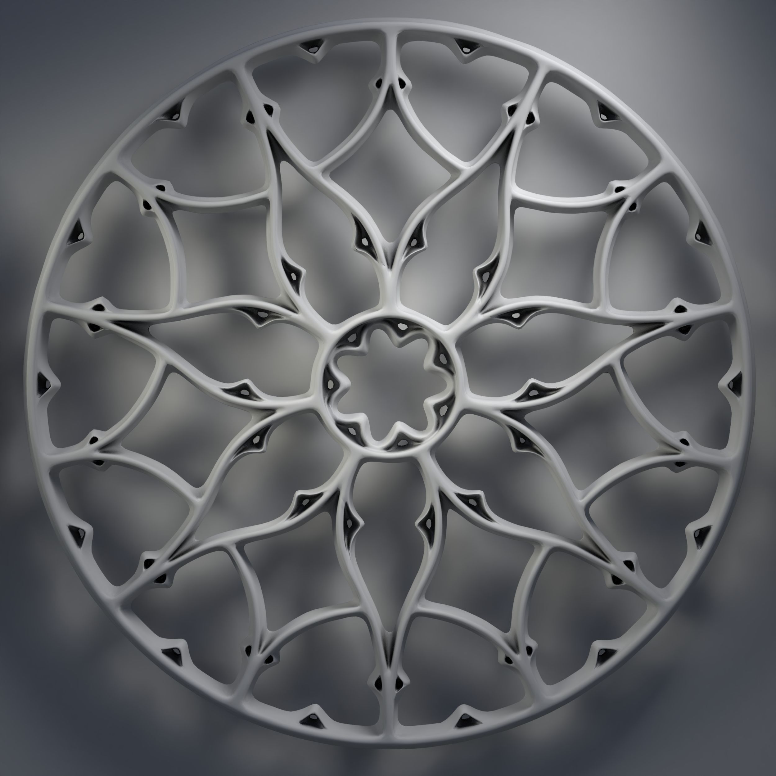 12 Medieval windows pack 01 3D model_21