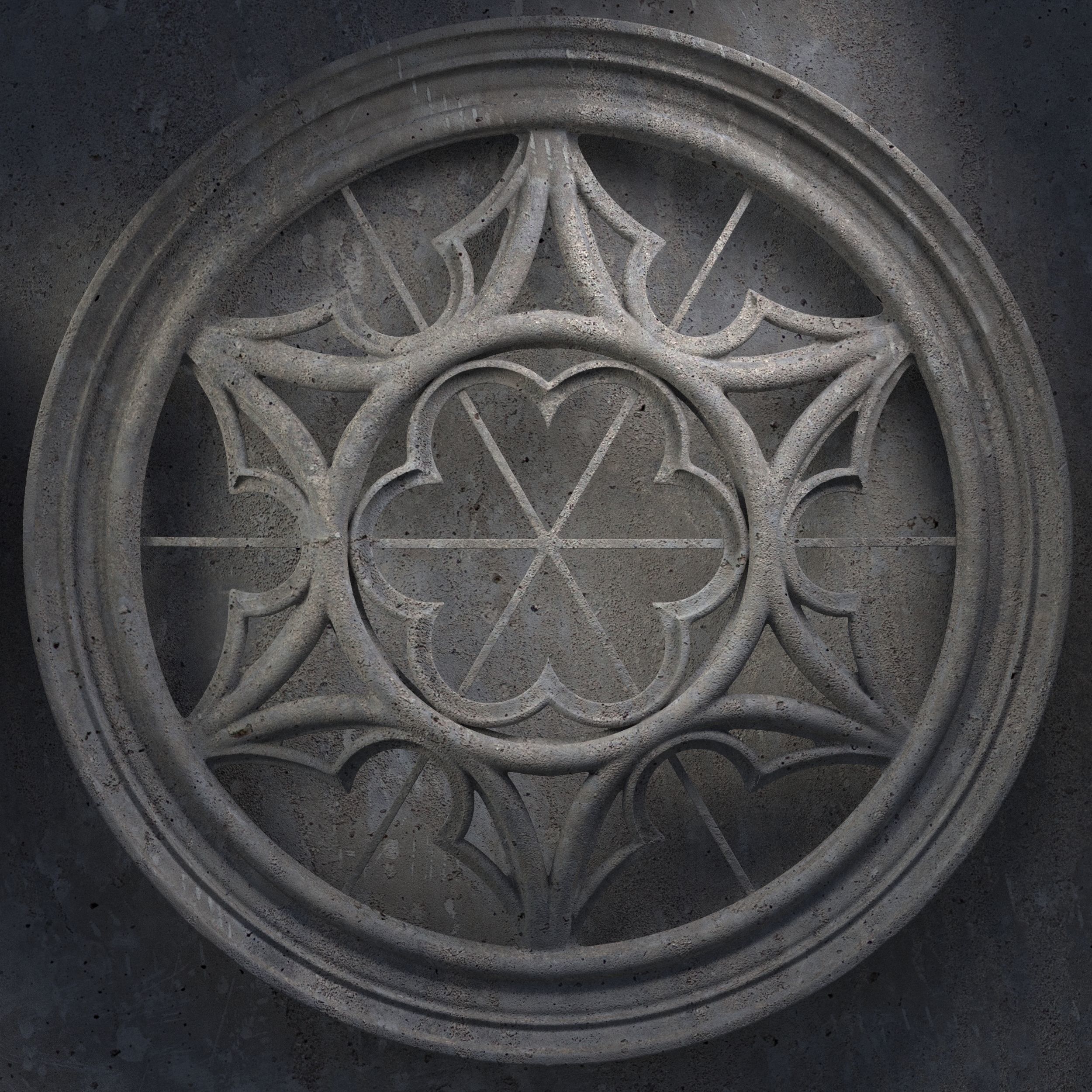 12 Medieval windows pack 01 3D model_11