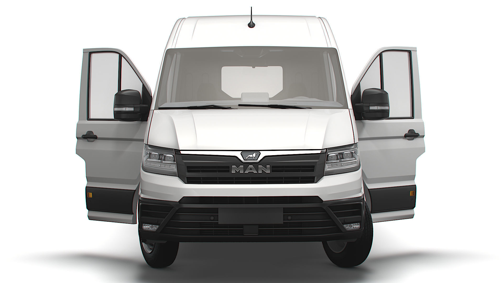 MAN TGE Combi L2H2 HQ Interior 2023 3D model_6