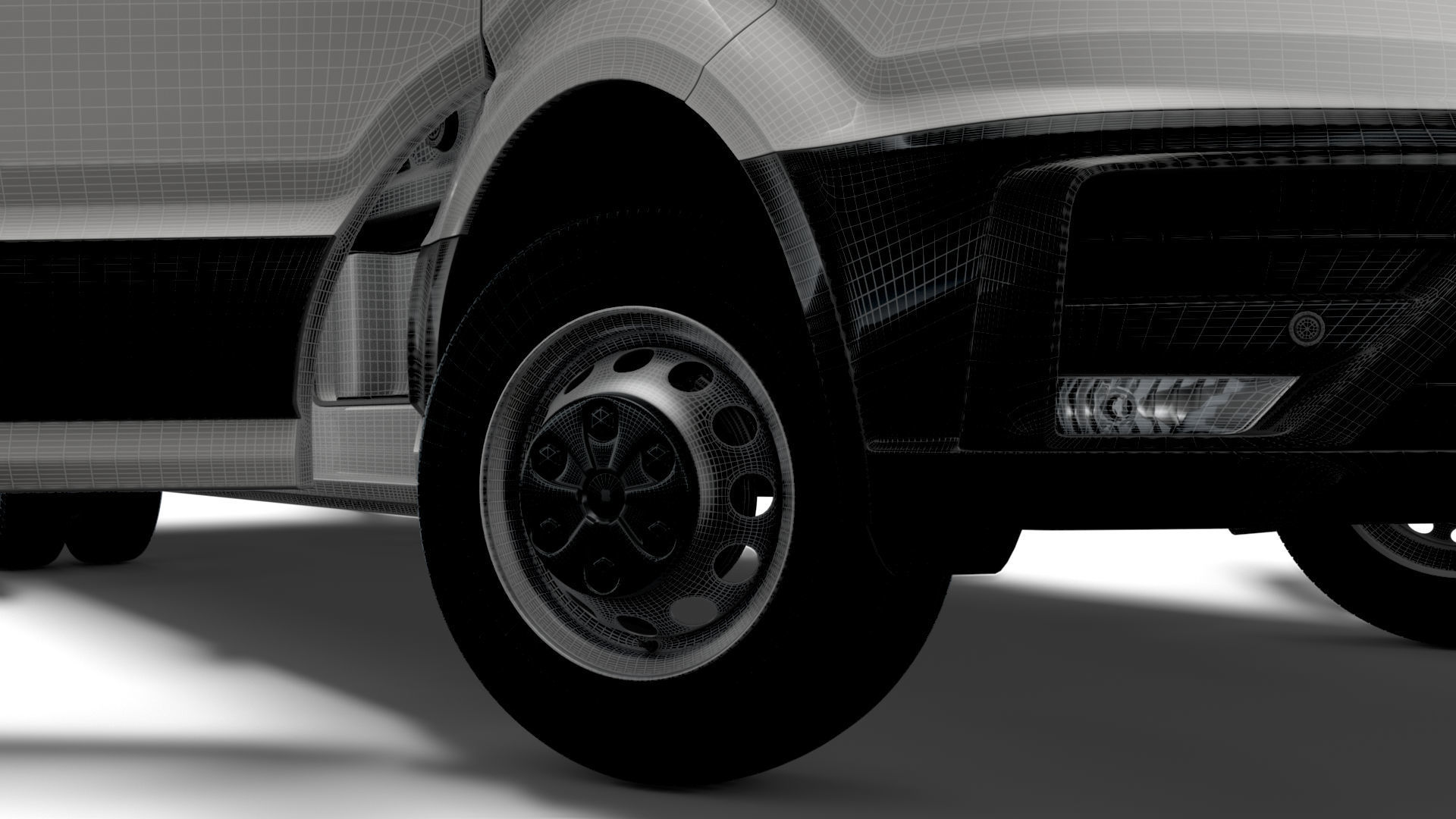 MAN TGE Combi L2H2 HQ Interior 2023 3D model_17