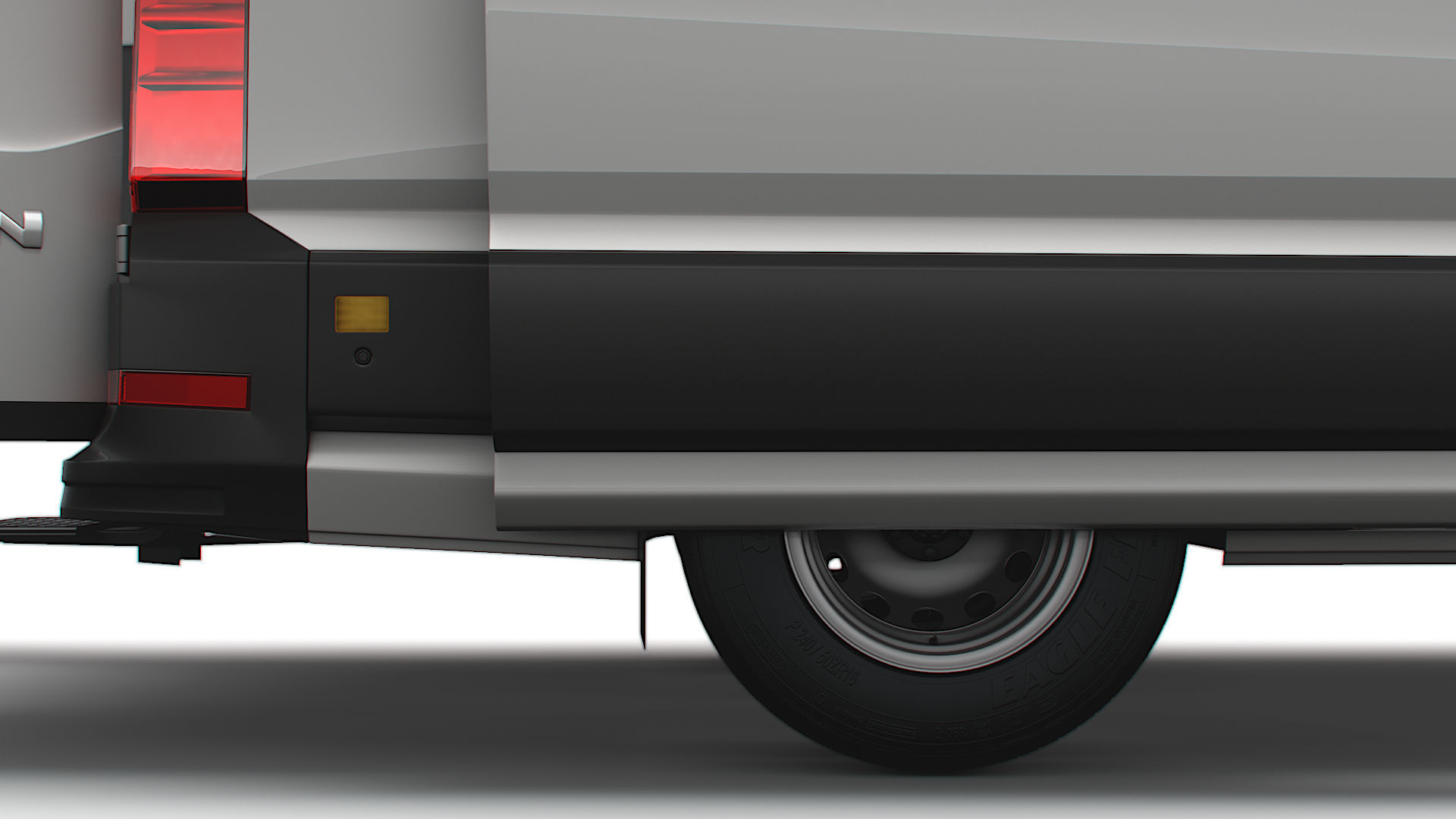 MAN TGE Combi L2H2 HQ Interior 2023 3D model_9