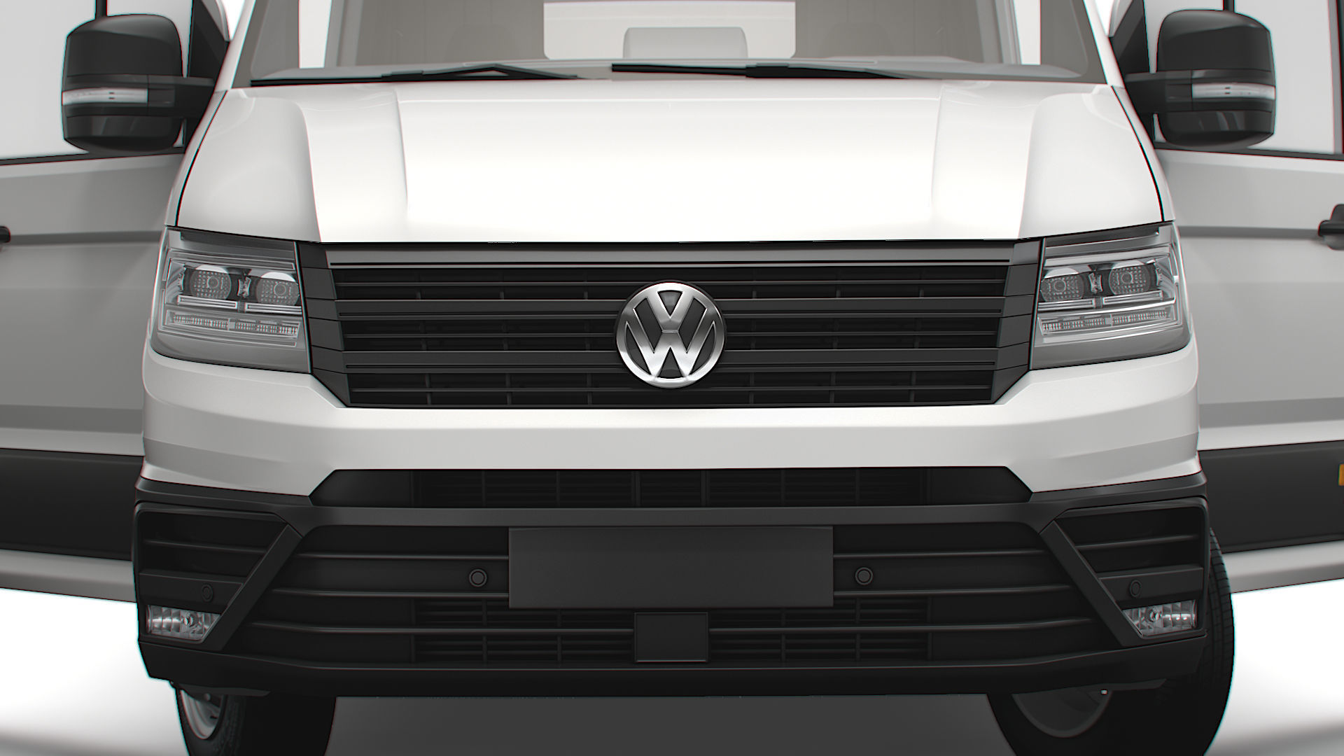 VW Crafter Combi L2H2 HQ Interior 2023 3D model_7