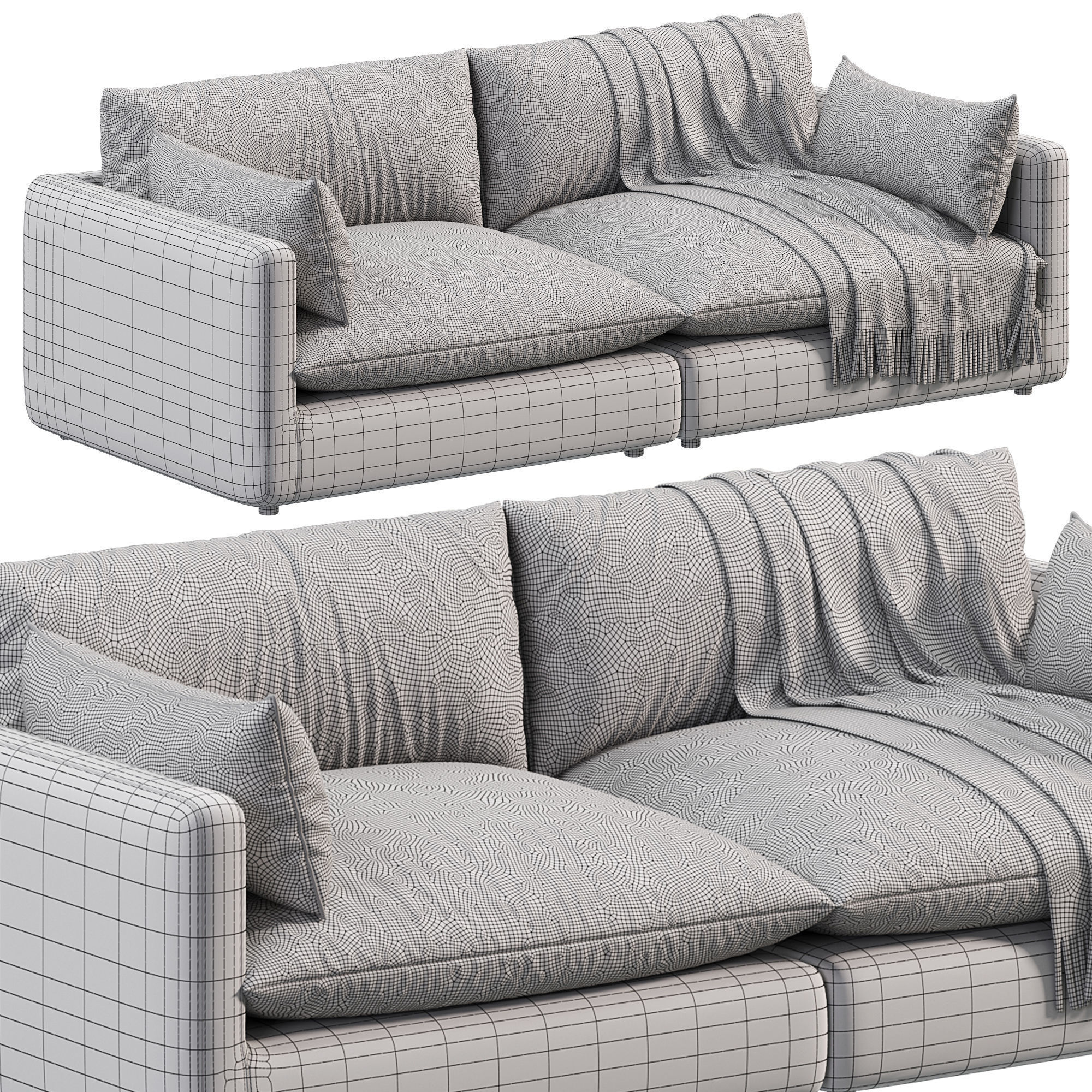 Unwind sofa 3D model_5