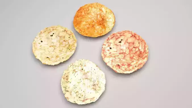 Rice Chips 3D model