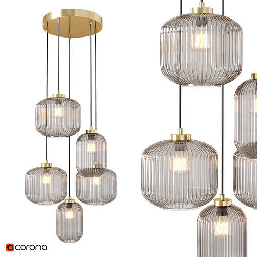3D model Briz - chandelier VR / AR / low-poly | CGTrader