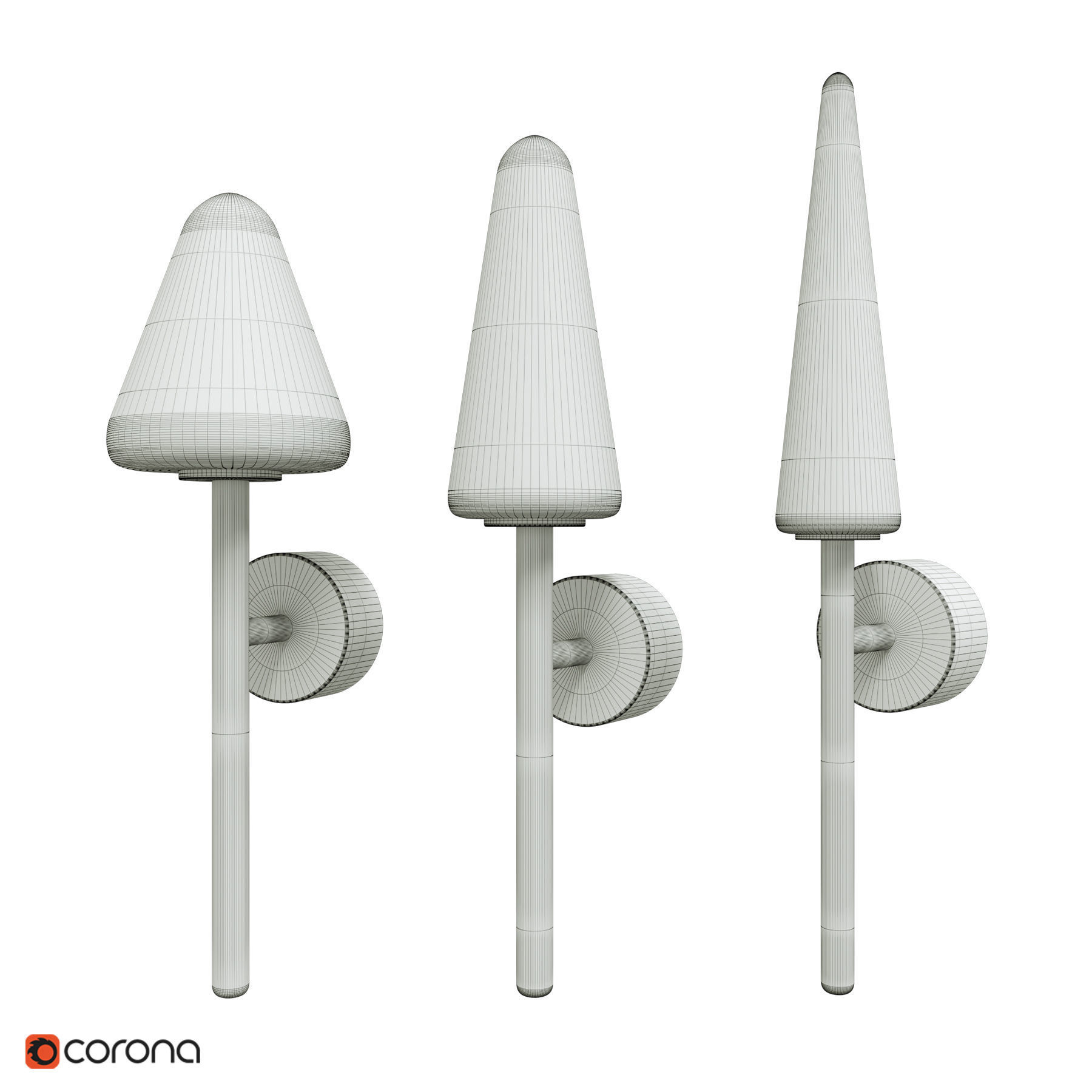 ADORA-Lampatron Low-poly 3D model_2