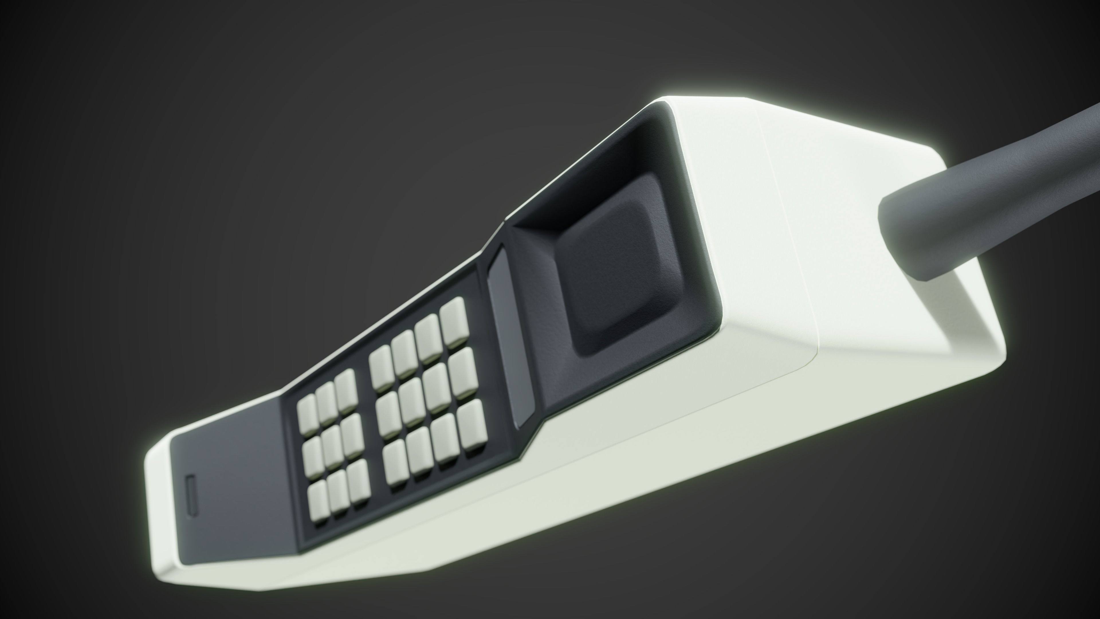 Motorola DynaTAC 3D model_3