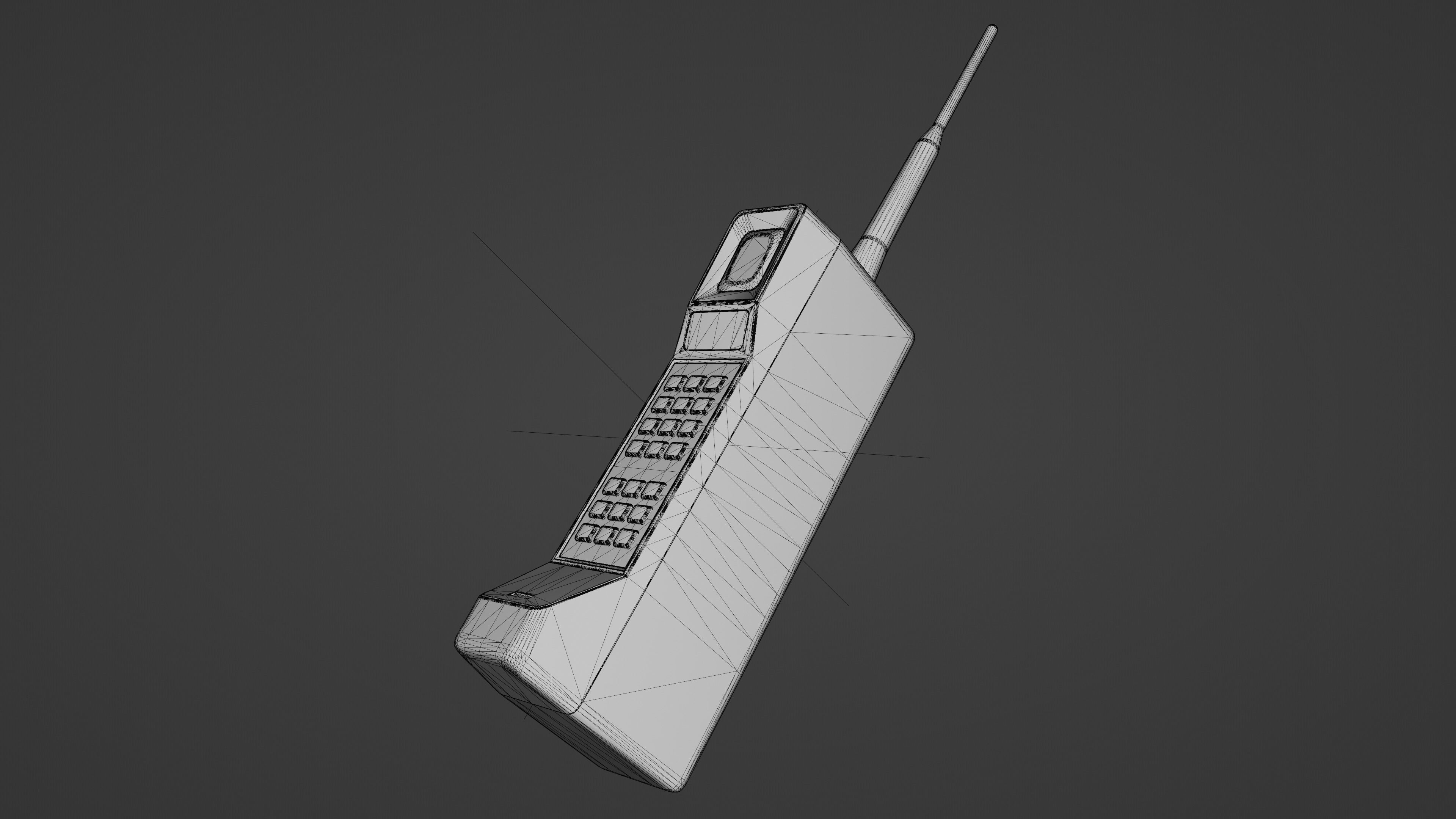 Motorola DynaTAC 3D model_4