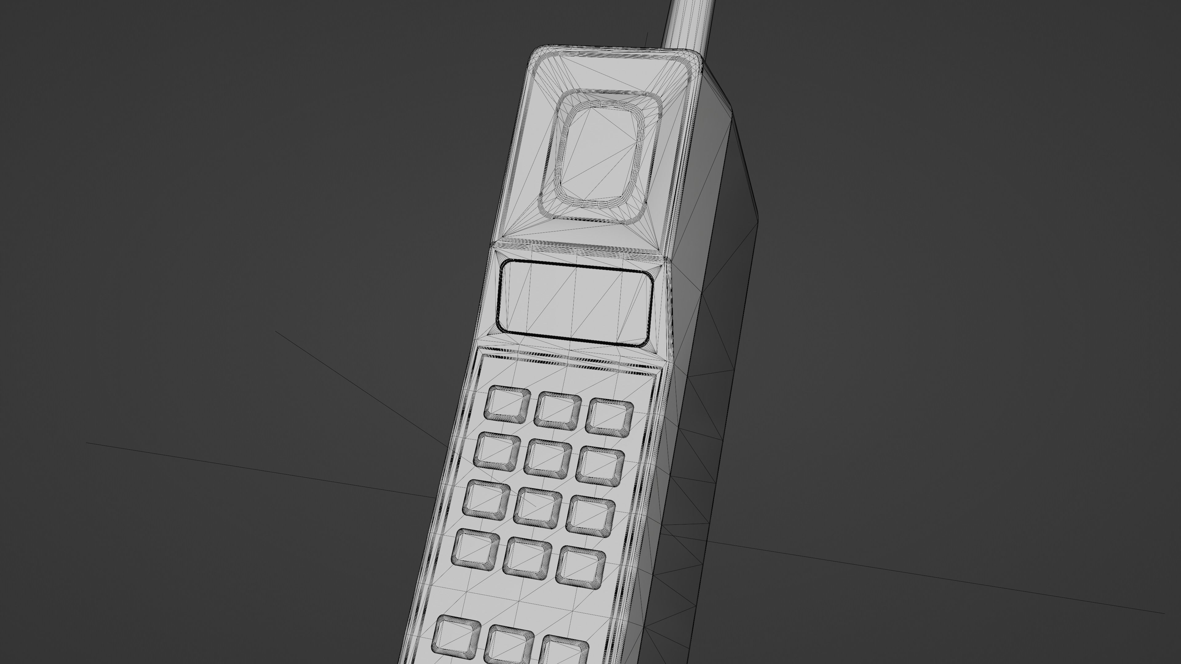 Motorola DynaTAC 3D model_6