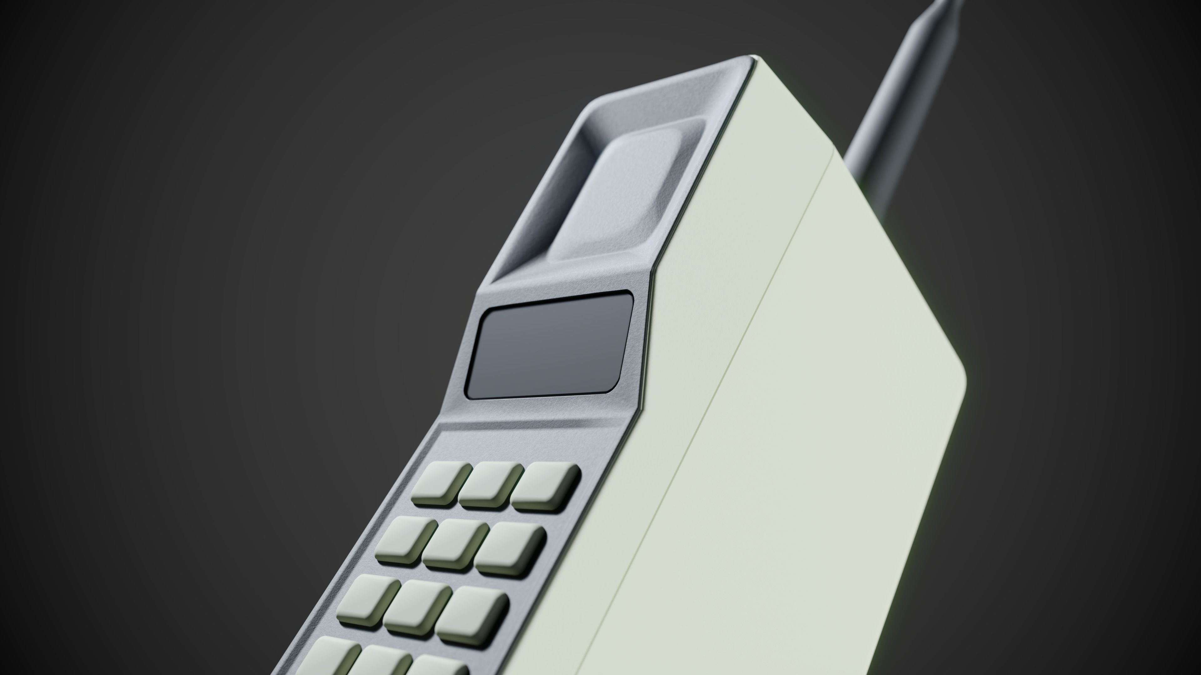 Motorola DynaTAC 3D model_1