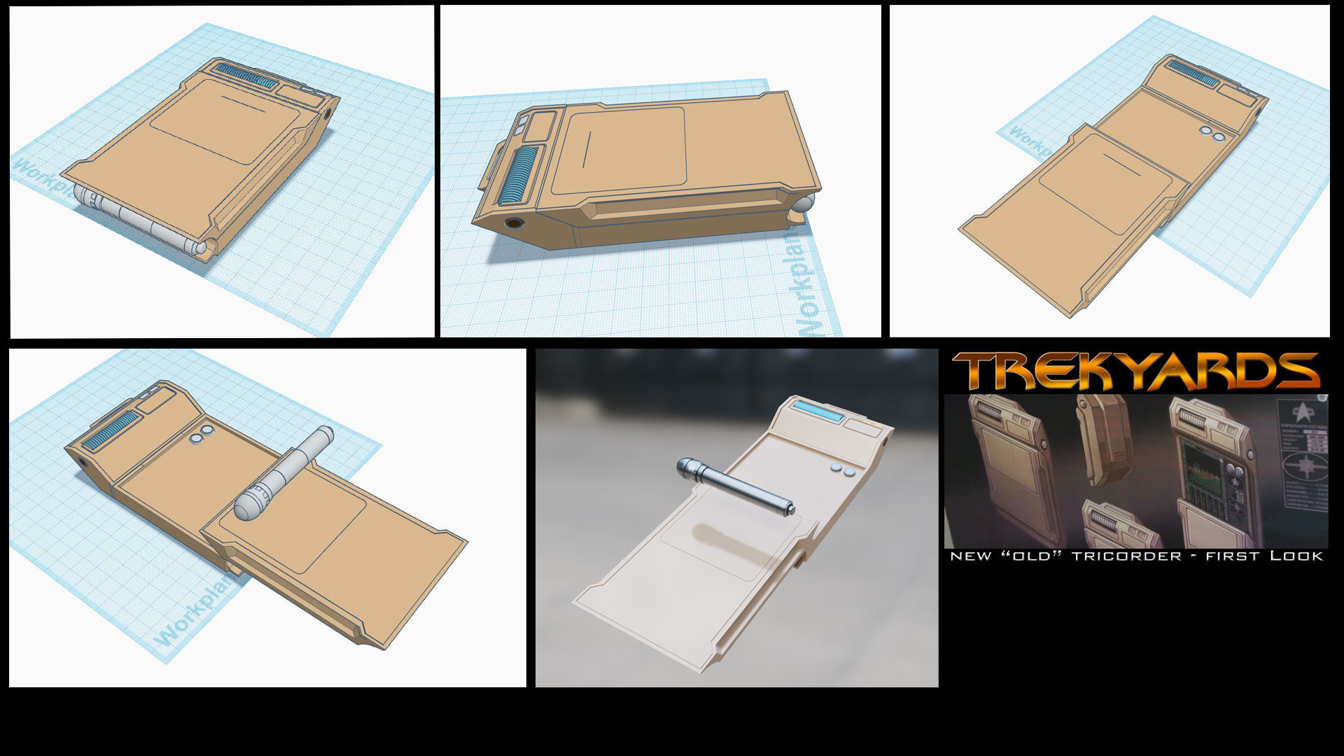 Star Trek Picard Relic Tricorder 3D print model_2