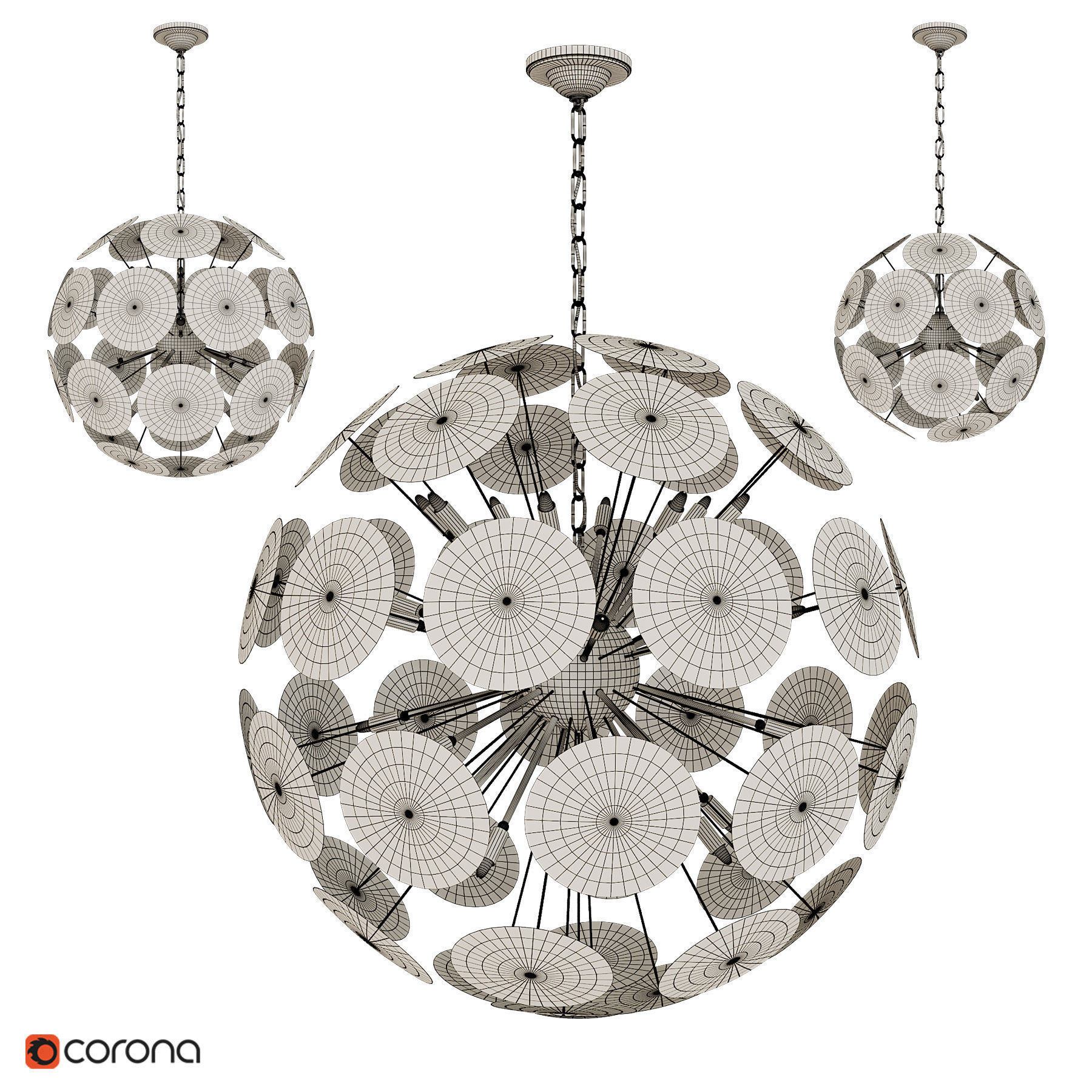 Inca Ball Low-poly 3D model_4