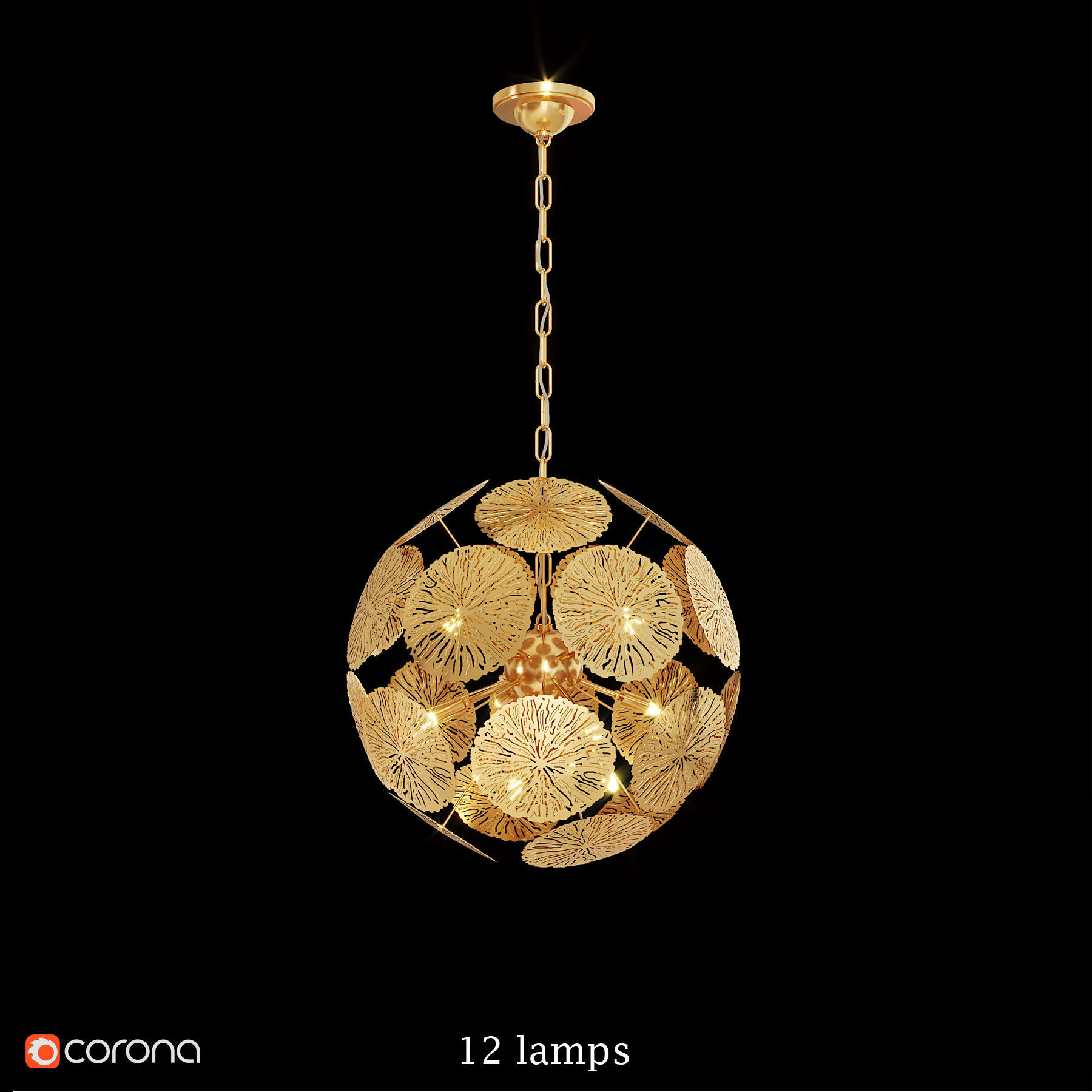 Inca Ball Low-poly 3D model_3