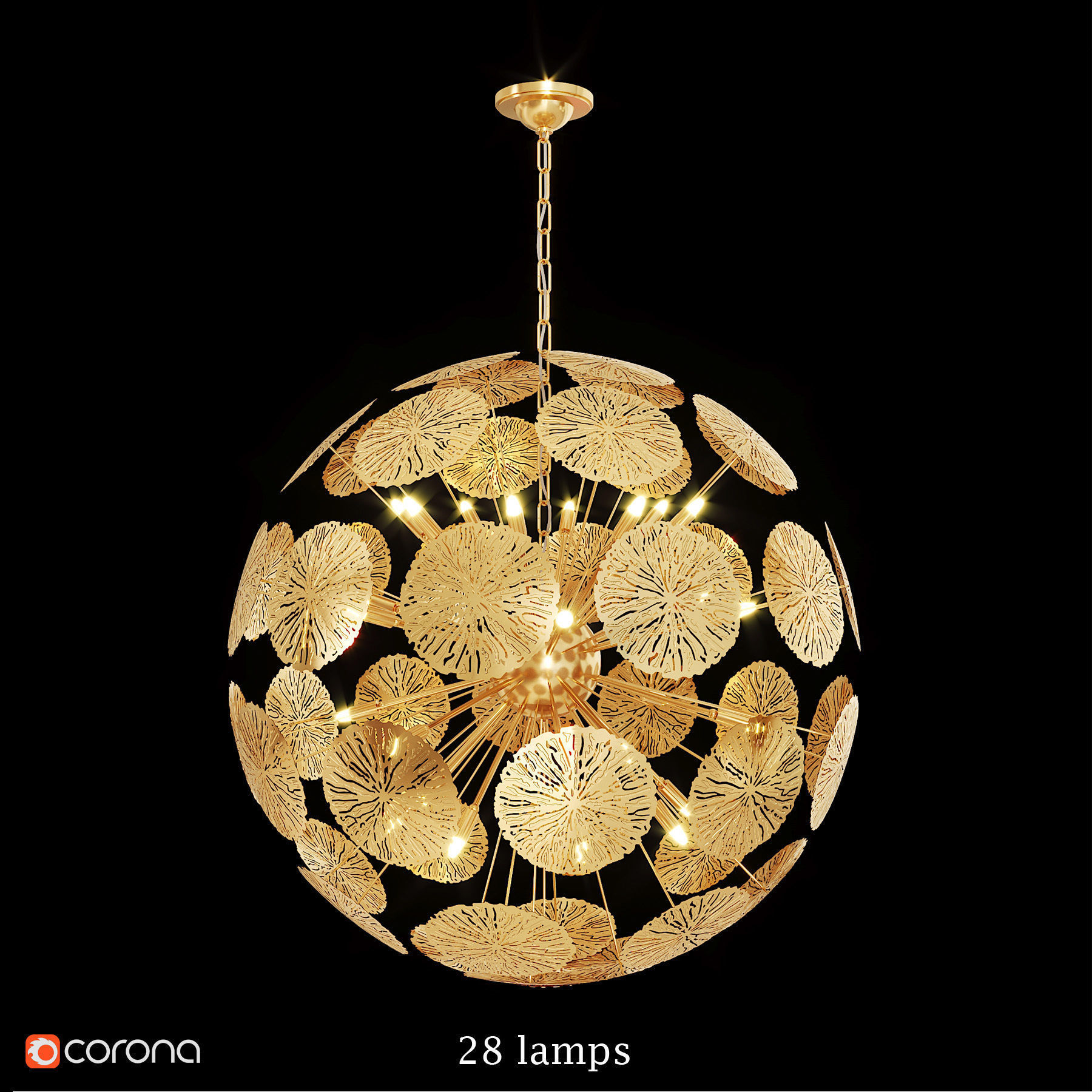 Inca Ball Low-poly 3D model_1