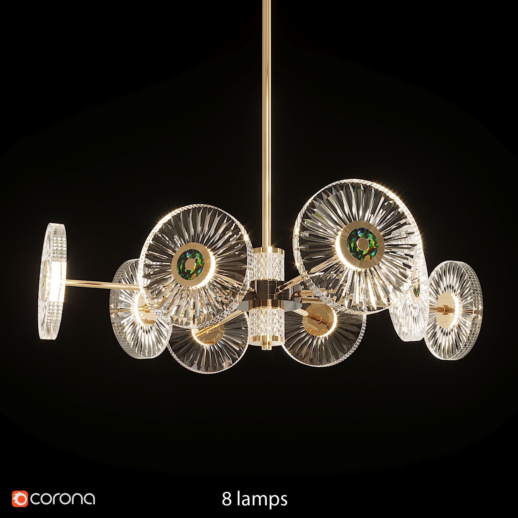 DAMIANA CH Low-poly 3D model_4