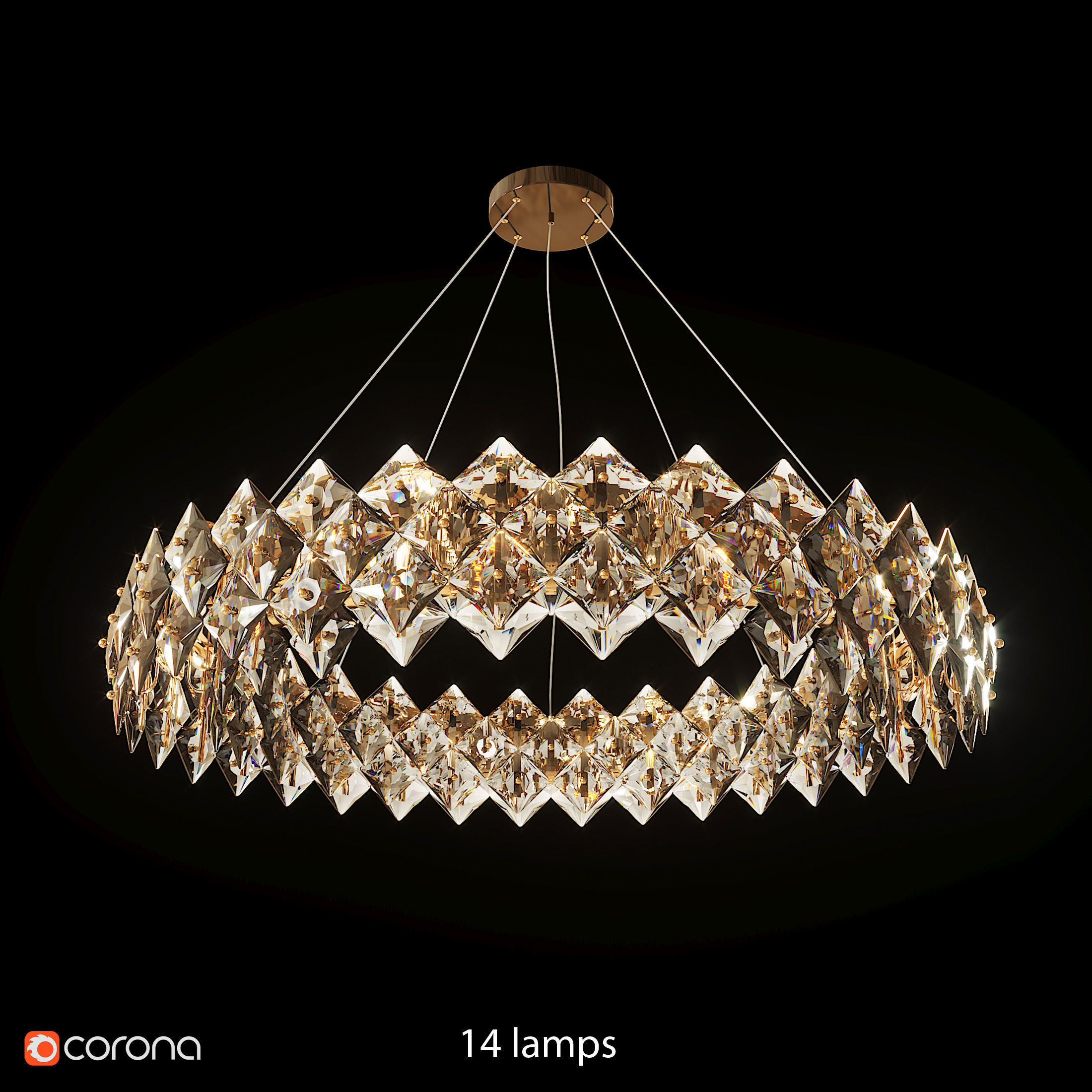 MIRAGE CH Low-poly 3D model_1